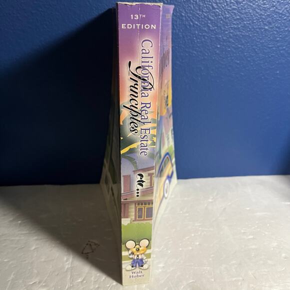 California Real Estate Principles 13th Edition Walt Huber Textbook for Exam Prep - Picture 3 of 8